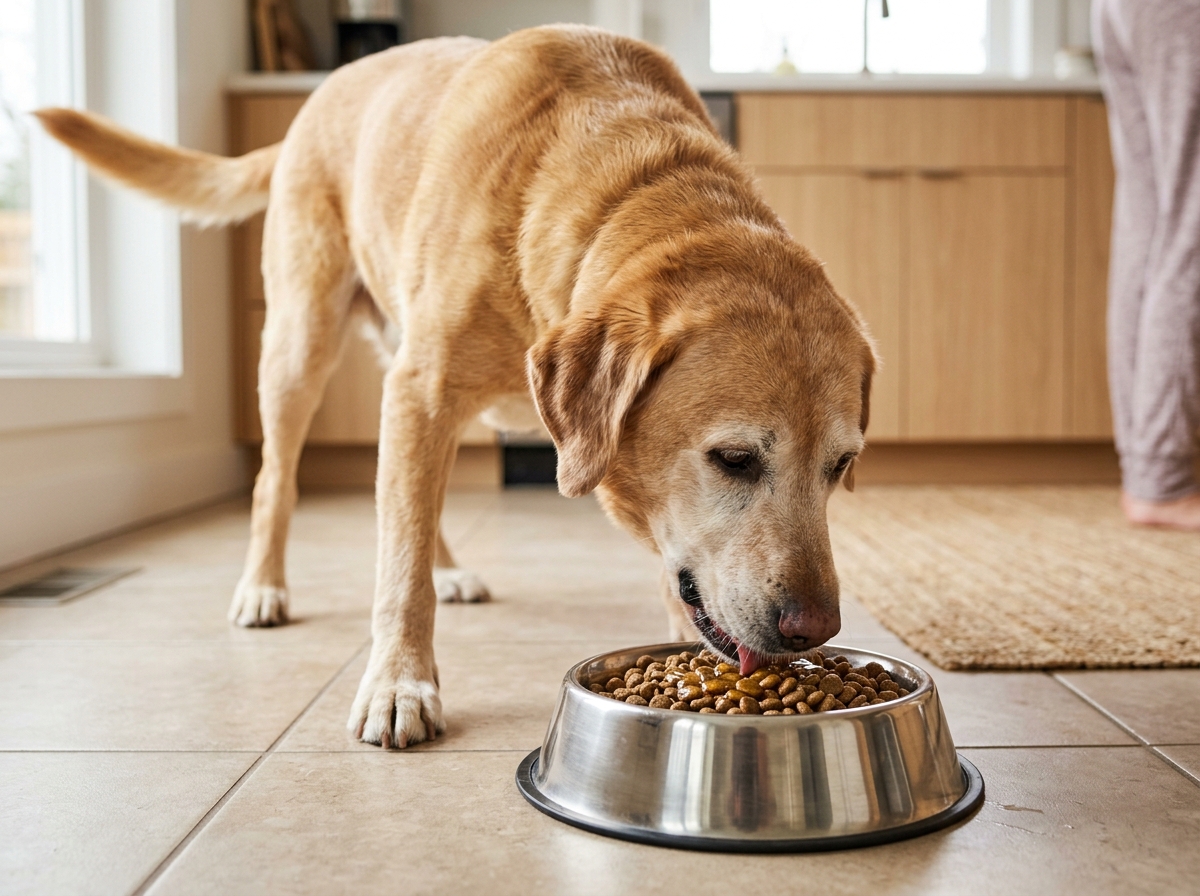 How dogs lock onto new dinner routines