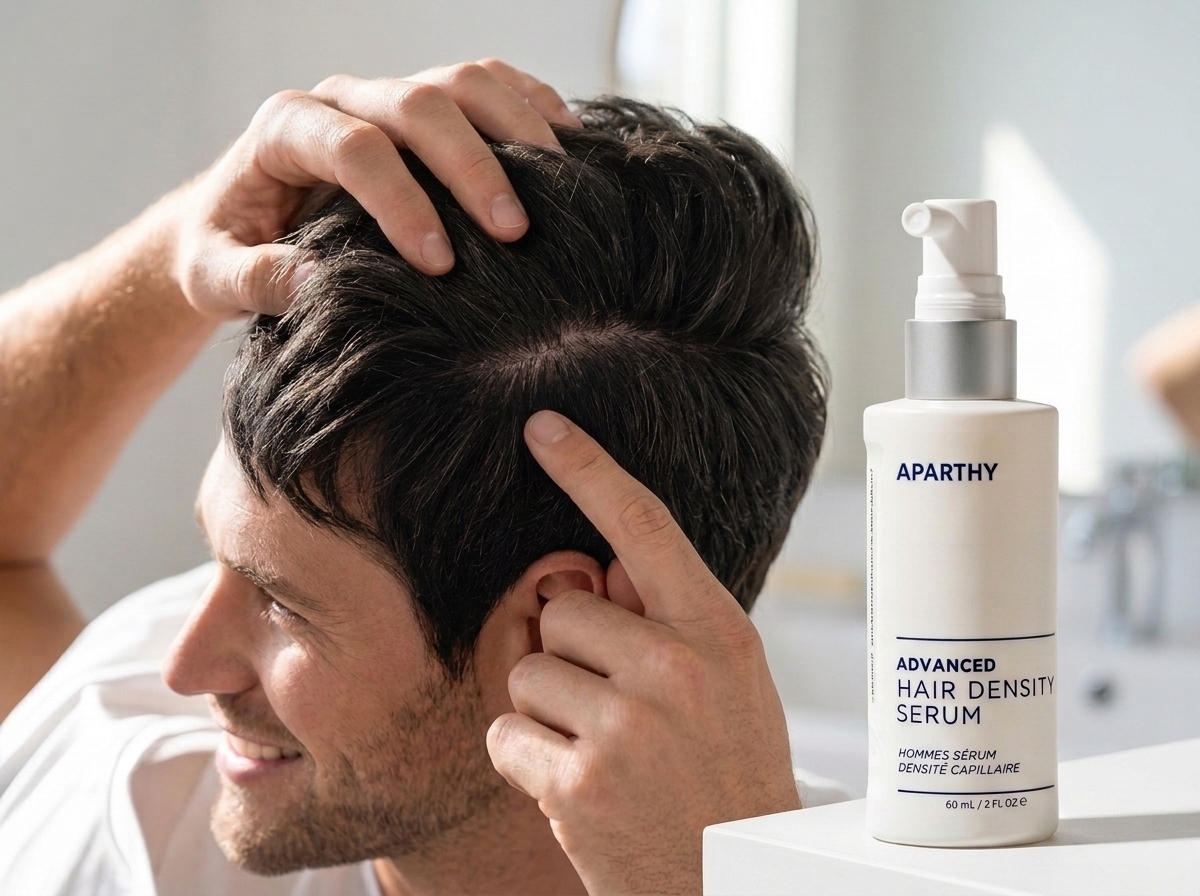 Aparthy Hair Density Serum Bottle