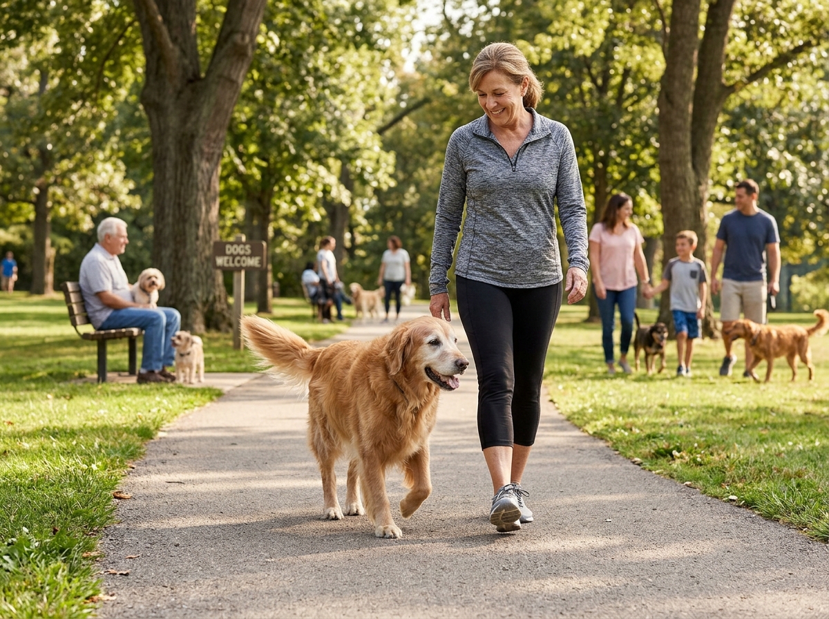 Community of healthy aging dogs