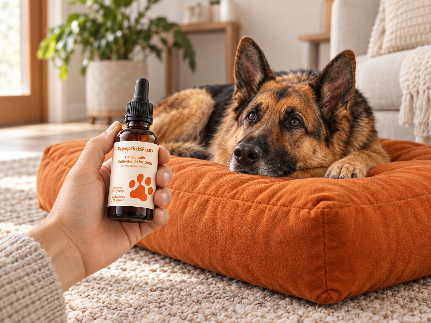 A happy, mobile dog enjoying an active life