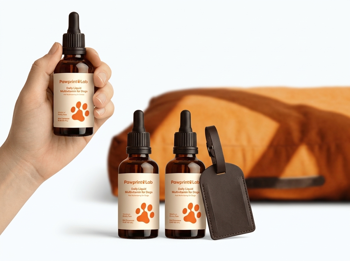 Pawprint Wellness Protocol bottle and packaging